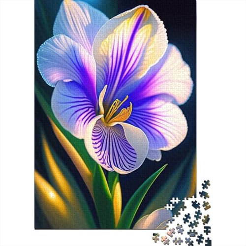 Art Flowers Puzzles 1000 Teile Schwer Puzzle Spielzeug Pädagogisches Spiel Impossible Herausforderung Spielzeug Für Erwachsene Und Kinder Ab 14 Jahren 1000pcs (38x26cm) von LMYmoney