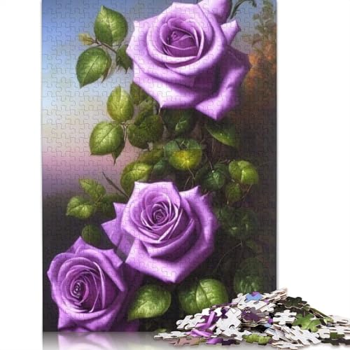 Art Flowers Puzzles 1000 Teile Schwer Puzzle Spielzeug Pädagogisches Spiel Impossible Herausforderung Spielzeug Für Erwachsene Und Kinder in Bewährter 1000pcs (75x50cm) von LMYmoney