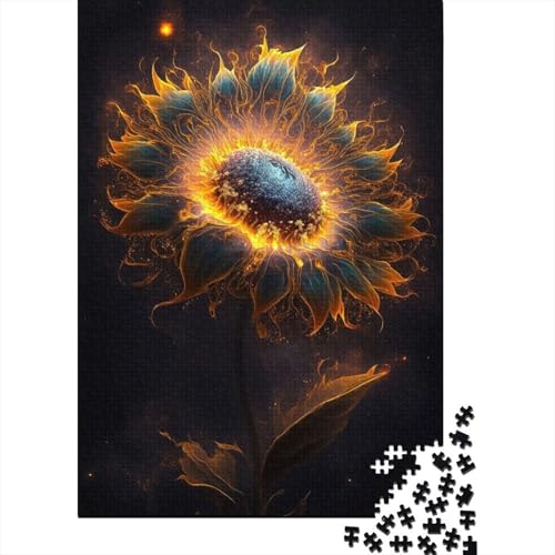 Art Flowers Puzzles 1000 Teile Schwer Puzzle Spielzeug Pädagogisches Spiel Impossible Herausforderungsspielzeug Für Erwachsene Kinder 1000pcs (38x26cm) von LMYmoney
