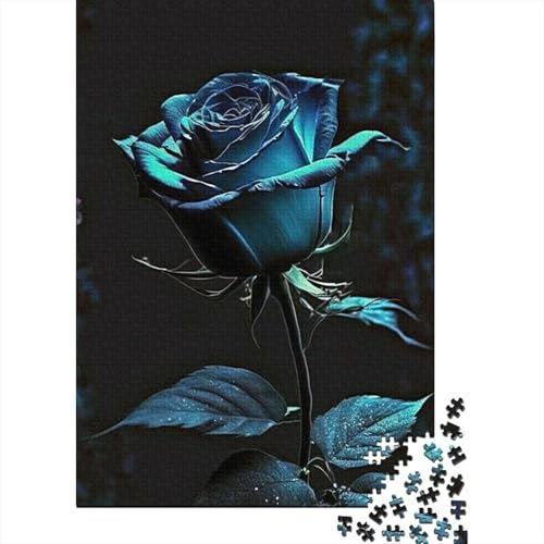 Art Flowers Puzzles 1000 Teile Schwer Puzzle Spielzeug Pädagogisches Spiel Impossible Herausforderungsspielzeug Für Erwachsene Kinder 1000pcs (38x26cm) von LMYmoney