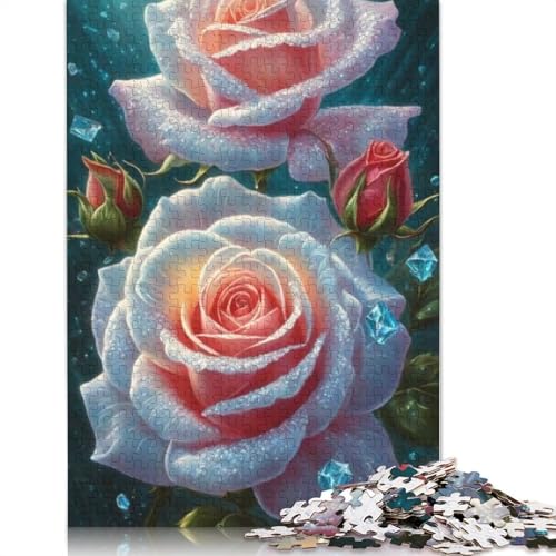 Art Flowers Puzzles 1000 Teile Schwer Puzzle Spielzeug Pädagogisches Spiel Impossible Herausforderungsspielzeug Für Erwachsene Und Kinder in Bewährter 1000pcs (75x50cm) von LMYmoney