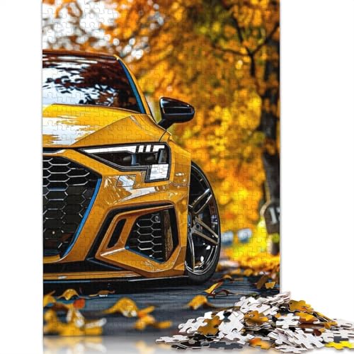 Art Sports Car Puzzle, Familienspaß, 100% recyceltes Holzpuzzle für Kinder und Erwachsene ab 12 Jahren, 1500 Teile (85 x 57 cm) von LMYmoney