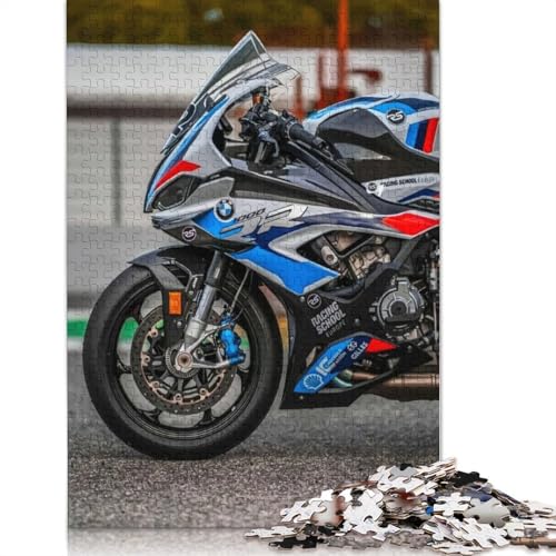 Art Sports Car Puzzle, Premium-Puzzle aus 100% recyceltem Holz, rechteckig, für Damen und Herren, einzigartiges Geschenk, 520 Teile (52 x 38 cm) von LMYmoney