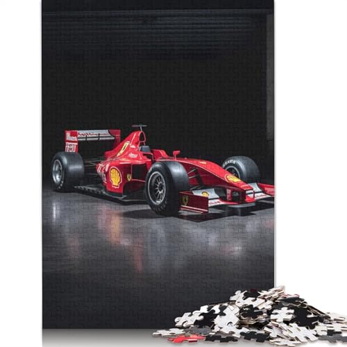 Art Sports Car Puzzle DIY-Spiel Rechteckiges Holzpuzzle für Jungen oder Mädchen, Geburtstagsgeschenk, 520 Teile (52 x 38 cm) von LMYmoney