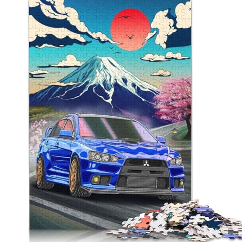 Art Sports Car Puzzle Kreative Spiele Holzbrettpuzzle für Frauen und Männer Geburtstagsgeschenk 520 Teile (52 x 38 cm) von LMYmoney