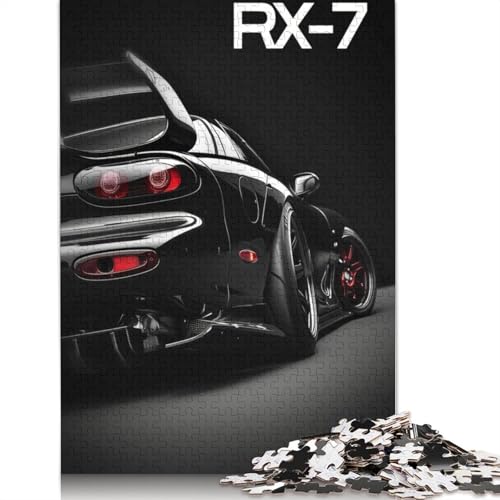 Art Sports Car Puzzle Kreative Spiele Holzbrettpuzzle für Frauen und Männer Geburtstagsgeschenk 520 Teile (52 x 38 cm) von LMYmoney