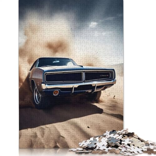 Art Sports Car Puzzle Kreative Spiele Holzbrettpuzzle für Frauen und Männer Geburtstagsgeschenk 520 Teile (52 x 38 cm) von LMYmoney