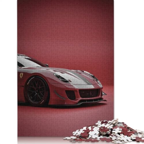 Art Sports Car Puzzle Spielzeug Lernspiel Holzbrett Puzzle für Erwachsene Kinder Geschenk 1500 Teile (85x57cm) von LMYmoney