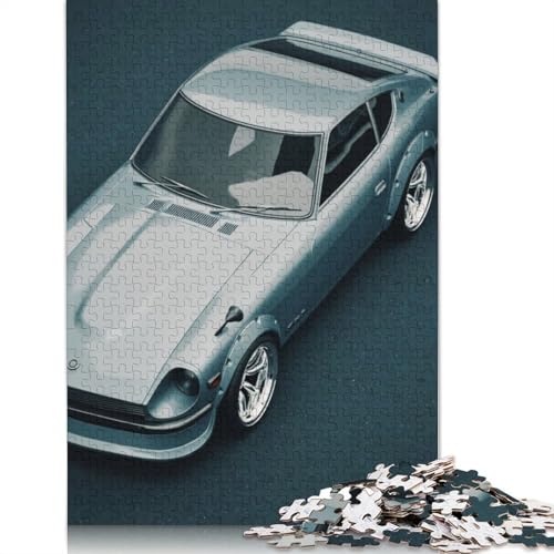 Art Sports Car Puzzle Spielzeug Lernspiel Holzbrett Puzzle für Erwachsene Kinder Geschenk 520 Teile (52x38cm) von LMYmoney