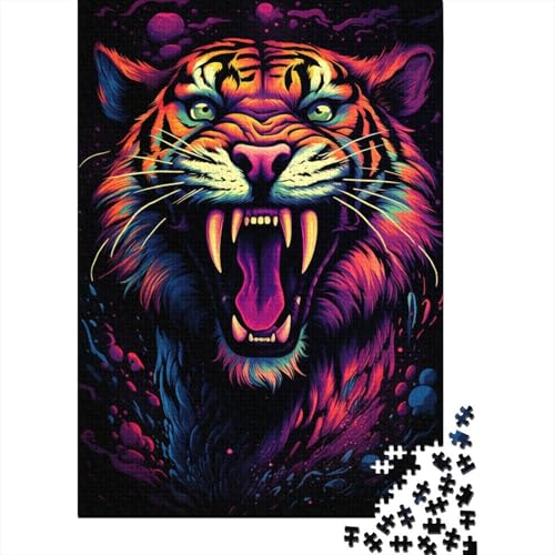 Art Tiger Puzzle Premium, 100% recycelte Pappe, 100% recycelter Karton, Puzzle für Kinder und Erwachsene ab 12 Jahren, 1000 Teile (38 x 26 cm) von LMYmoney