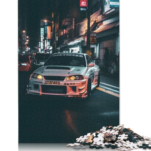 Asiatisches Straßenrennen-Puzzle, Entspannungs-Herausforderung, Spielzeug, rechteckiges Papierpuzzle für Jungen oder Mädchen, Vatertagsgeschenke, 1000 Teile (26 x 38 cm) von LMYmoney