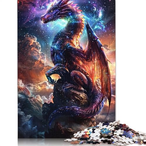 Astral Dragons Dream Puzzle, 520 Teile, Entspannungs-Herausforderungsspielzeug, schwierige Puzzles für Frauen und Männer, 520 Teile (52 x 38 cm) von LMYmoney