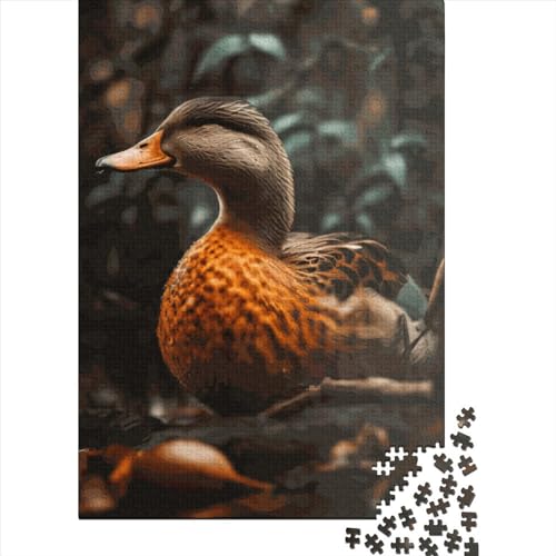 Beautiful Duck Puzzle 1000 Teile Schwer Puzzle Spielzeug Lernspiel Impossible Herausforderungsspielzeug Für Erwachsene Und Kinder Ab 14 Jahren 1000pcs (75x50cm) von LMYmoney