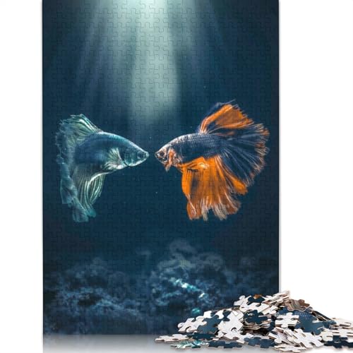 Betta Meeting Puzzle 1000-teilige Schwer Puzzle Spielzeug Pädagogisches Spiel Impossible Herausforderung Spielzeug Für Erwachsene Und Kinder Ab 14 Jahren 1000pcs (38x26cm) von LMYmoney