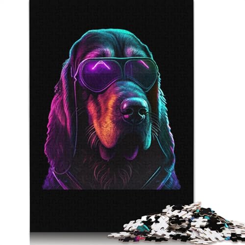 Bloodhound-Puzzle 1000 Teile für Erwachsene, kreative Spiele, Puzzlespiele für Erwachsene für Jungen oder Mädchen, 1000 Teile (75 x 50 cm) von LMYmoney