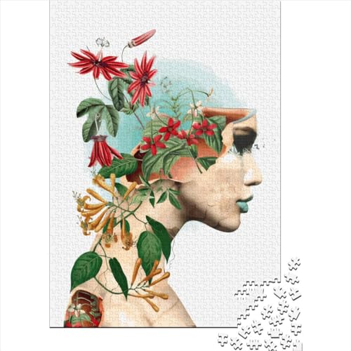 Body Art Puzzle 1000 Teile Schwer Puzzle Spielzeug Lernspiel Impossible Herausforderung Spielzeug Für Erwachsene Und Kinder in Bewährter 1000pcs (75x50cm) von LMYmoney