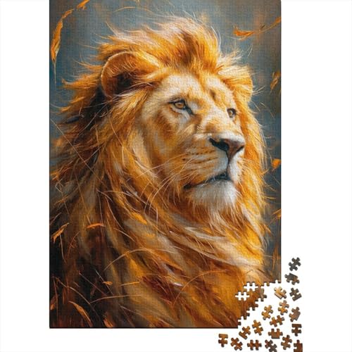 Buntes Fantasy-Phönix-Holzpuzzle, 1000 Teile, Puzzle für Erwachsene, Lernspiel, Herausforderungsspielzeug, 1000 Stück (38 x 26 cm) von LMYmoney