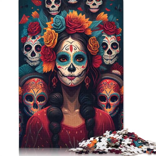 Celebrating The Departed 1000-teiliges Puzzle für Erwachsene, Dekompressionsspielzeug, ungewöhnliches Puzzle für Erwachsene, für Jungen oder Mädchen, 1000 Teile (75 x 50 cm) von LMYmoney