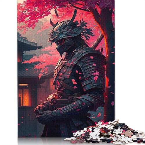 Cherry Blossom Village Puzzle-Spielzeug für Erwachsene, Lernspiel, Puzzlespiele für Erwachsene für Frauen und Männer, 520 Teile (52 x 38 cm) von LMYmoney