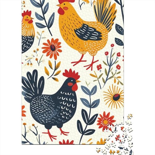 Chick Religiöses und inspirierendes Puzzle, das perfekt zusammenpasst. 100% recycelter Karton. Puzzle für Frauen und Männer, 70 x 50 cm, 1000 Teile von LMYmoney
