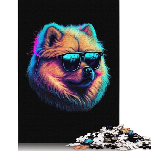 Chow-Chow-Puzzle für Erwachsene, kreative Spiele, Puzzle-Geschenk für Jungen oder Mädchen, 1500 Teile (85 x 57 cm) von LMYmoney