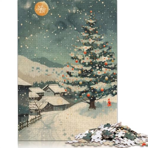 Christmas05 Puzzle für Erwachsene, Lernspiel, Cooles Puzzle für Erwachsene und Kinder, 1000 Teile (75 x 50 cm) von LMYmoney