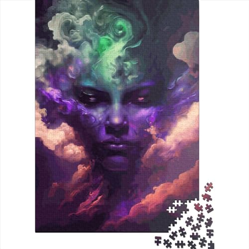 Cosmic Entity Puzzle 1000 Teile Schwer Puzzle Spielzeug Lernspiel Impossible Herausforderungsspielzeug Für Erwachsene Kinder 1000pcs (75x50cm) von LMYmoney