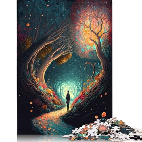 Cosmic Mushroom Puzzle 1000 Teile für Erwachsene und Jugendliche ab 12 Jahren, 1000 Teile (75 x 50 cm) von LMYmoney