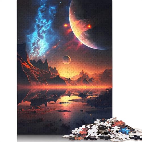 Cosmic Symphony Puzzle für Erwachsene, kreative Spiele, Puzzle-Geschenk für Jungen oder Mädchen, 520 Teile (52 x 38 cm) von LMYmoney