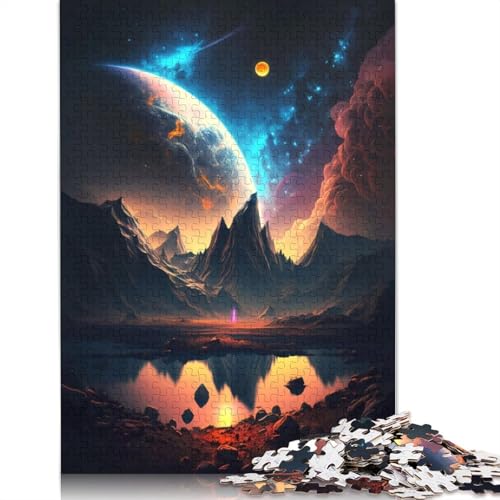Cosmic Universe Odyssey 520-teiliges Puzzle, ab 18 Jahren, Lernspiele, Puzzles für Erwachsene, für Frauen, für Kinder ab 12 Jahren, 520 Teile (52 x 38 cm) von LMYmoney