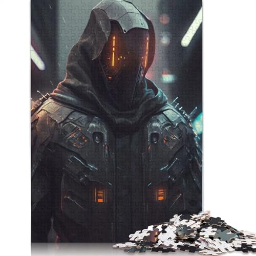 Cyberpunk-Sicherheitsroboter-Puzzle für Erwachsene, Lernspiel, Puzzle-Geschenke für Kinder ab 12 Jahren, 1000 Teile (75 x 50 cm) von LMYmoney