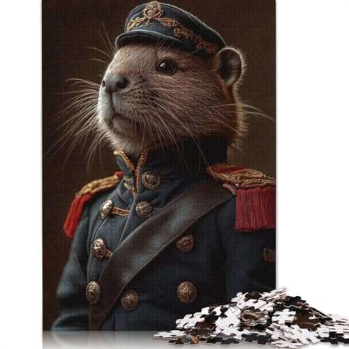 Das Biber-General-Puzzle, Denksportaufgabe, Premium-Karton-Puzzle für Kinder und Erwachsene ab 12 Jahren, Geschenke, 1000 Teile (26 x 38 cm) von LMYmoney