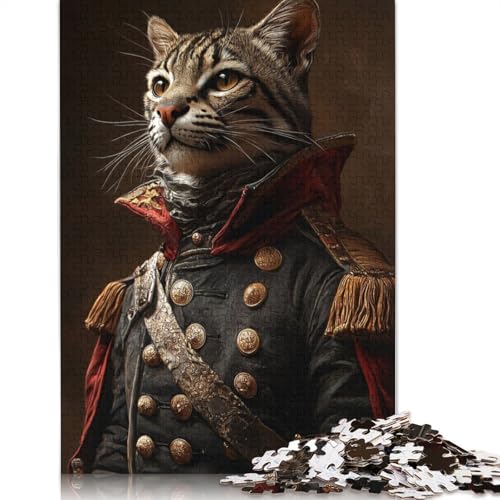 Das Ocelot Commander Puzzle, einzigartige Heimdekoration, 100% recycelte Pappe, Puzzle für Jungen oder Mädchen, 1000 Teile (75 x 50 cm) von LMYmoney
