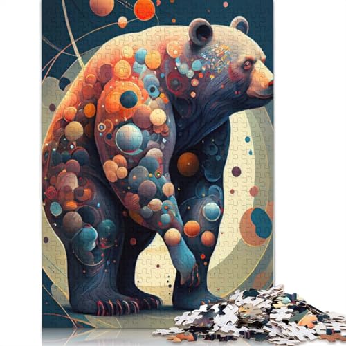Das freundliche Bären-Puzzle-Spielzeug, Lernspiel, Premium-Puzzle aus Karton für Erwachsene und Kinder, 1000 Teile (26 x 38 cm) von LMYmoney
