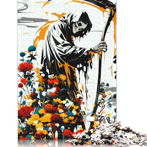 Das grimmige Gärtner-Puzzle, Familienspaß, rechteckiges Papierpuzzle für Kinder und Erwachsene ab 12 Jahren, Geburtstagsgeschenk, 1000 Teile (26 x 38 cm) von LMYmoney