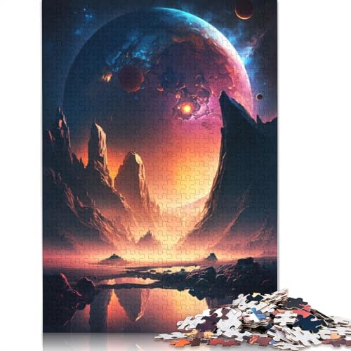 Dawn of Galactic 520 Puzzles für Erwachsene, Lernspiel, Puzzlespiele für Erwachsene für Jungen oder Mädchen, 520 Teile (52 x 38 cm) von LMYmoney