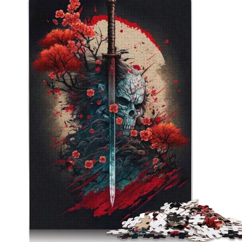 Deadly Blade 1000-teiliges Puzzle für Erwachsene | | Familienspaß-Puzzles für Erwachsene, Denkspiele (75 x 50 cm) von LMYmoney