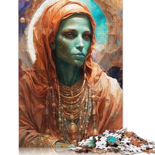 Djinn Elder Puzzle 1000 Teile Schwer Puzzle Spielzeug Lernspiel Impossible Herausforderungsspielzeug Für Erwachsene Und Kinder Ab 12 Jahren 1000pcs (38x26cm) von LMYmoney