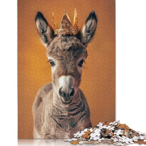 Donkey King Puzzles 1000 Teile Schwer Puzzle Spielzeug Lernspiel Impossible Herausforderungsspielzeug Für Erwachsene Und Kinder Ab 12 Jahren 1000pcs (38x26cm) von LMYmoney