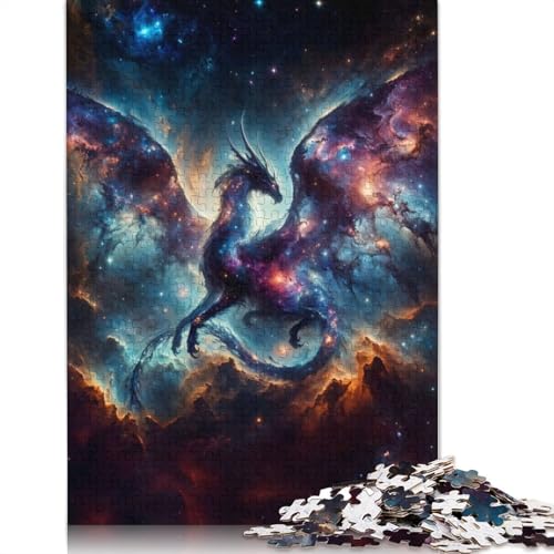 Drachenkonstellations-Kunstpuzzle für Erwachsene ab 18 Jahren, Upe-Lernspiele, Puzzle für Erwachsene und Kinder, 520 Teile (52 x 38 cm) von LMYmoney