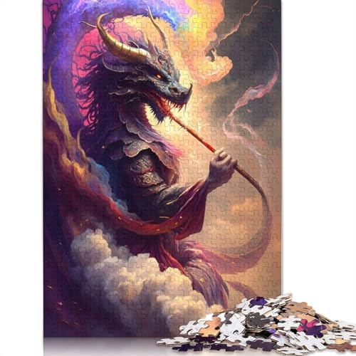 Dragon Demon 1500-teiliges Puzzle, ab 18 Jahren, Lernspiele, Puzzles für Erwachsene, für Frauen, für Kinder ab 12 Jahren, 1500 Teile (85 x 57 cm) von LMYmoney
