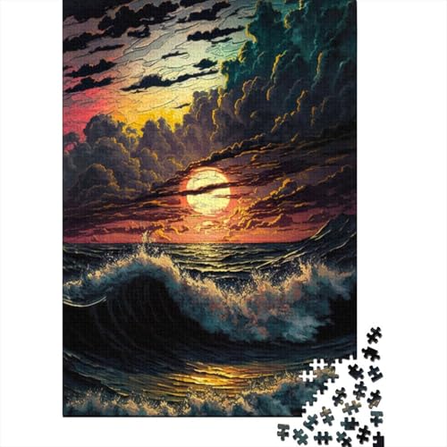 Dream Waves Puzzle 1000 Teile für Erwachsene und Jugendliche ab 12 Jahren, 1000 Teile (38 x 26 cm) von LMYmoney
