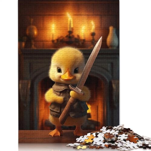 Duckling Blade Puzzles für Erwachsene ab 18 Jahren, Lernspiele, Puzzle für Erwachsene und Kinder, 1000 Teile (75 x 50 cm) von LMYmoney