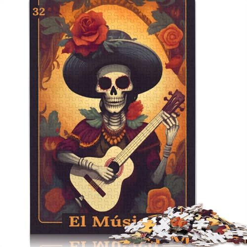 „EL Musico“-Puzzle für Erwachsene, Lernspiele, Familienaktivitäten, Puzzle für Kinder ab 12 Jahren, 1000 Teile (75 x 50 cm) von LMYmoney