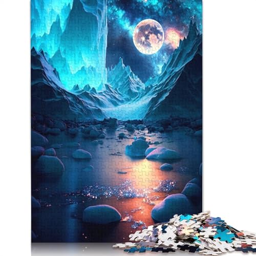 Eiskalte Antarktis-Puzzles für Erwachsene, Familienspaß, Problemlösungspuzzles für Frauen und Männer, 1000 Teile (75 x 50 cm) von LMYmoney