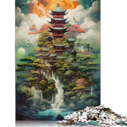 Fantasielandschaft, 33 Puzzles für Erwachsene ab 18 Jahren, Upe Lernspiele, Puzzle für Erwachsene und Kinder, 520 Teile (52 x 38 cm) von LMYmoney