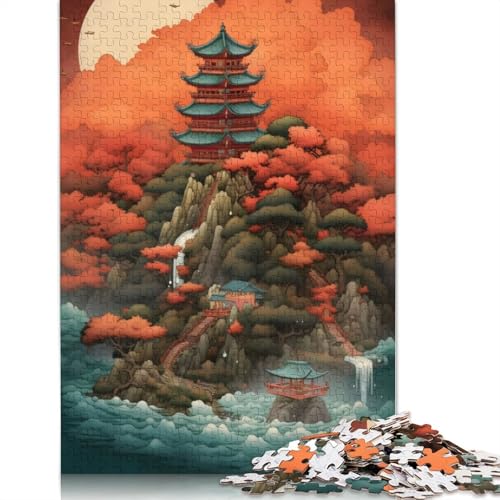 Fantasielandschaft, 38 Puzzles für Erwachsene, 1500 Teile, anspruchsvolle Familienspiele, Denkspiele für Kinder ab 12 Jahren, 1500 Teile (85 x 57 cm) von LMYmoney