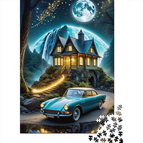 Fantasy Castle Puzzle, freundliche Materialien, 100% recycelter Karton, Puzzle für Erwachsene und Kinder, 1000 Teile (75 x 50 cm) von LMYmoney