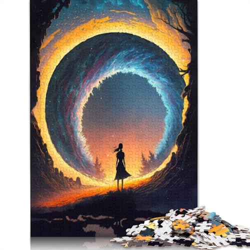 Fantasy-Galaxie-Landschaft, Puzzle-Spielzeug für Erwachsene, Lernspiel, Puzzle-Spiele für Erwachsene für Frauen und Männer, 520 Teile (52 x 38 cm) von LMYmoney