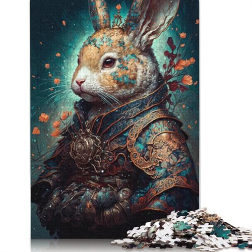 Fantasy-Kaninchen-Puzzle für Erwachsene, 1000 Teile, Puzzles für Erwachsene und Teenager ab 12 Jahren, 1000 Teile (75 x 50 cm) von LMYmoney